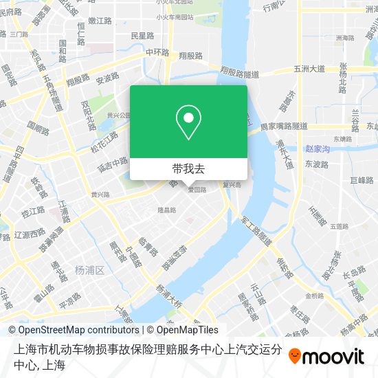 上海市机动车物损事故保险理赔服务中心上汽交运分中心地图