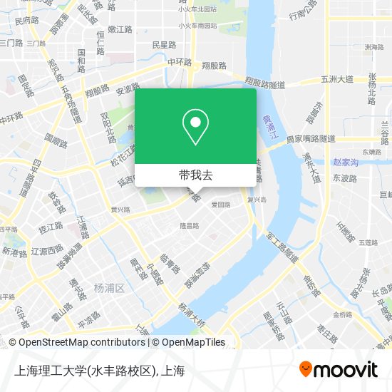 上海理工大学(水丰路校区)地图