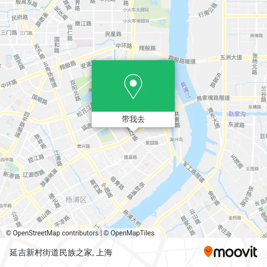 延吉新村街道民族之家地图
