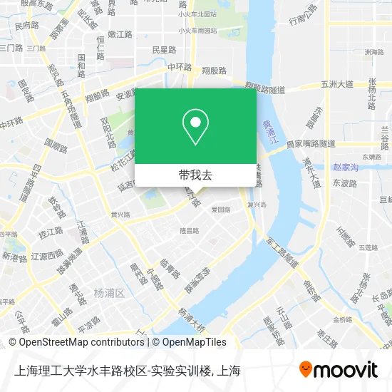 上海理工大学水丰路校区-实验实训楼地图