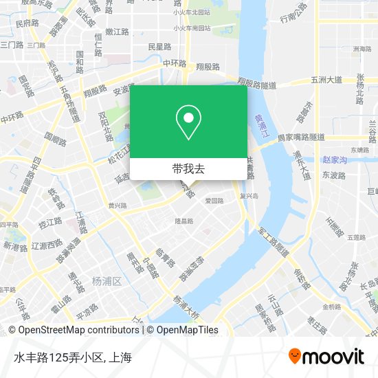 水丰路125弄小区地图