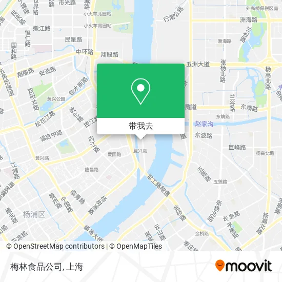 梅林食品公司地图