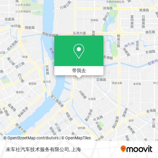 未车社汽车技术服务有限公司地图