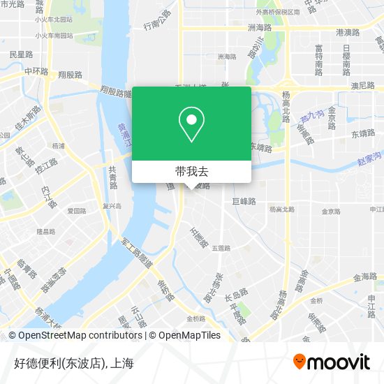 好德便利(东波店)地图