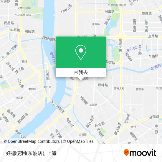 好德便利(东波店)地图