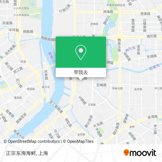 正宗东海海鲜地图