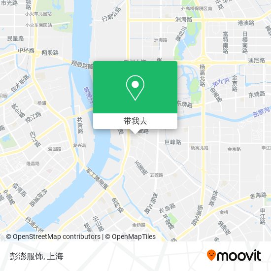 彭澎服饰地图