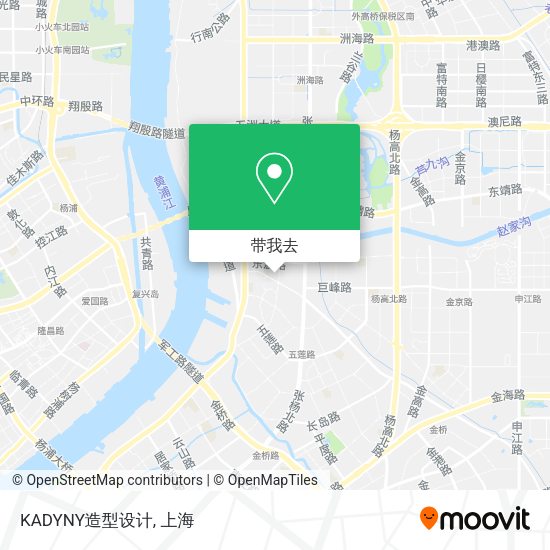 KADYNY造型设计地图