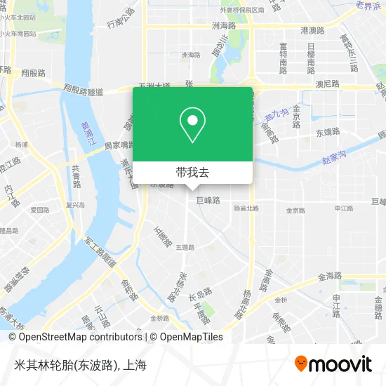 米其林轮胎(东波路)地图