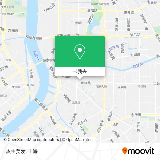 杰生美发地图