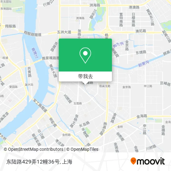 东陆路429弄12幢36号地图