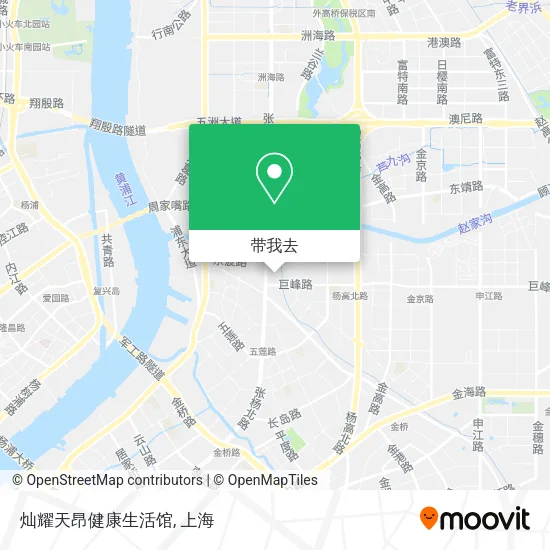 灿耀天昂健康生活馆地图