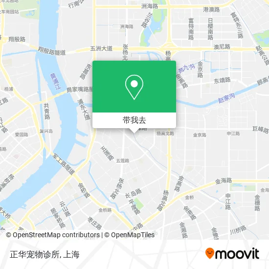 正华宠物诊所地图