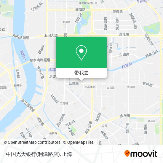 中国光大银行(利津路店)地图