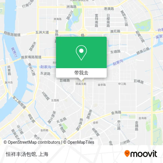 恒祥丰汤包馆地图