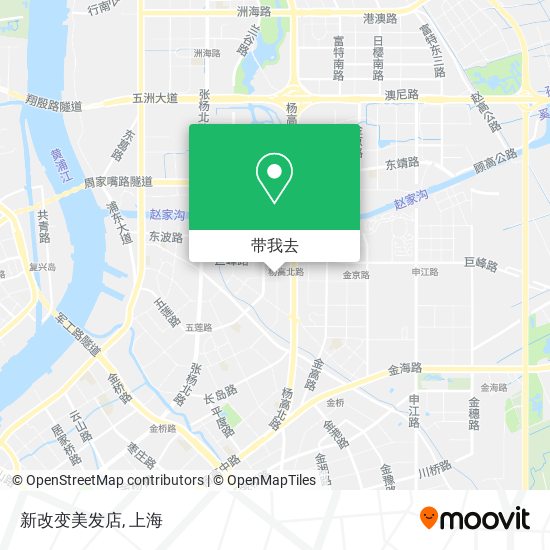 新改变美发店地图