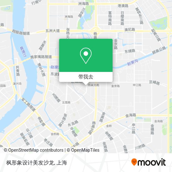 枫形象设计美发沙龙地图