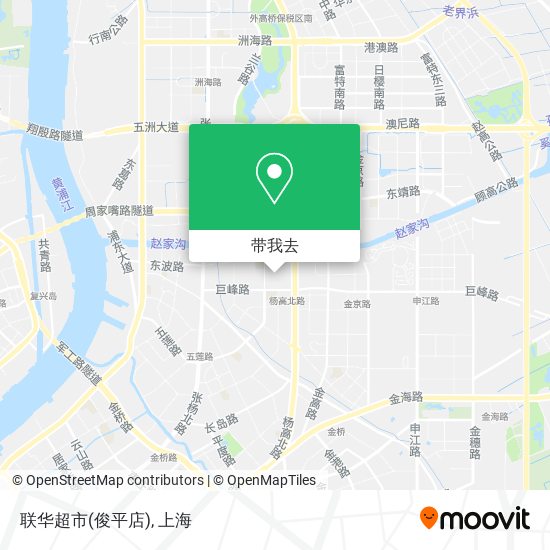 联华超市(俊平店)地图