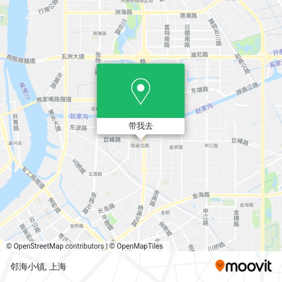 邻海小镇地图