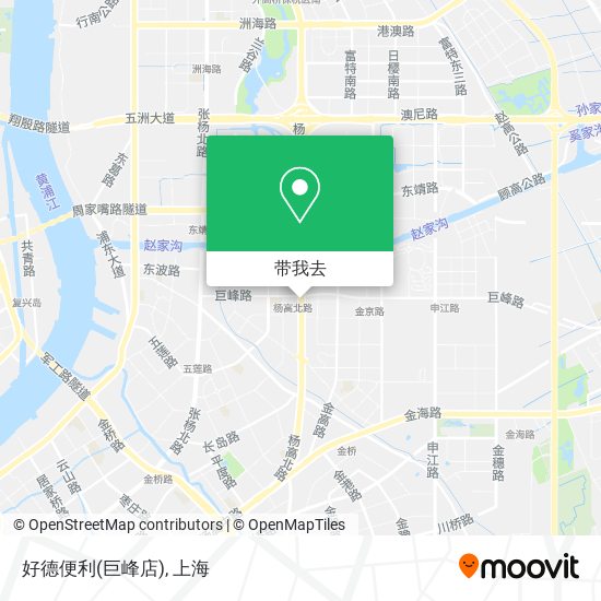 好德便利(巨峰店)地图