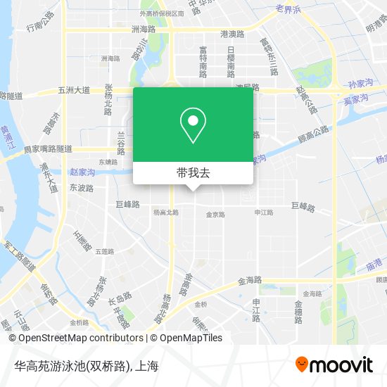 华高苑游泳池(双桥路)地图