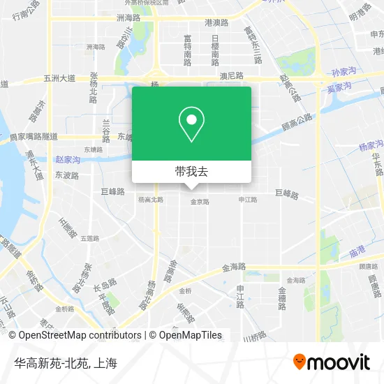 华高新苑-北苑地图