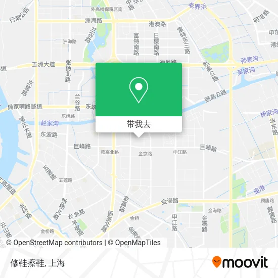 修鞋擦鞋地图