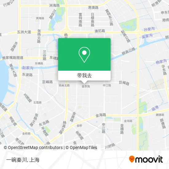 一碗秦川地图