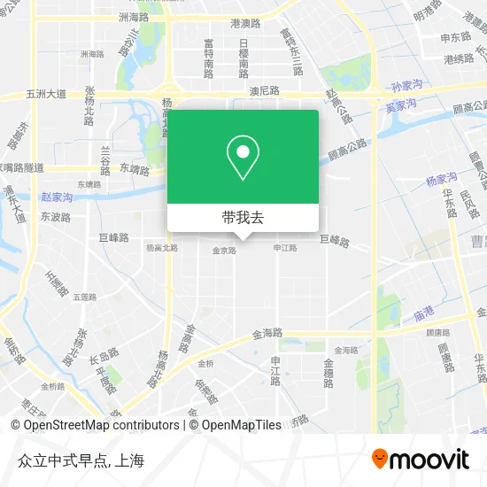 众立中式早点地图