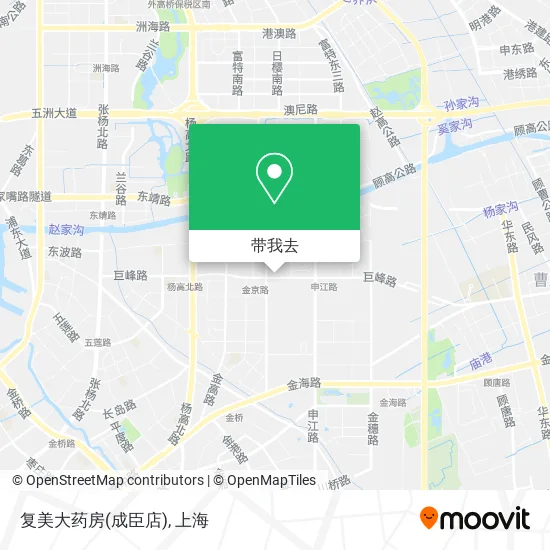 复美大药房(成臣店)地图