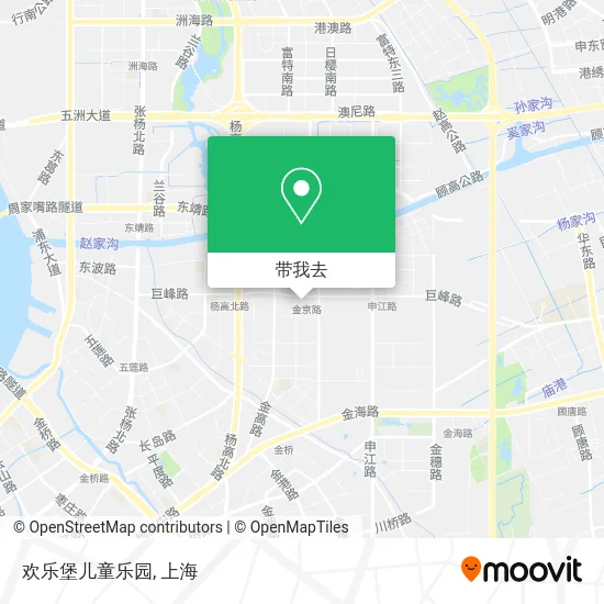 欢乐堡儿童乐园地图