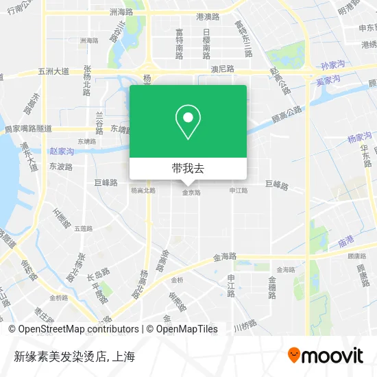 新缘素美发染烫店地图