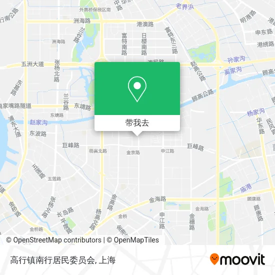 高行镇南行居民委员会地图