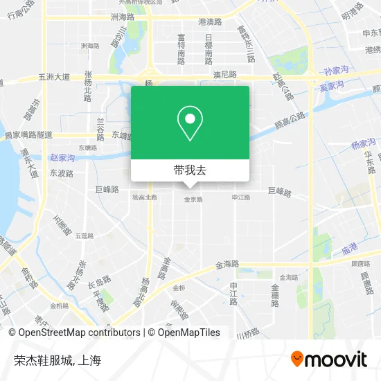 荣杰鞋服城地图