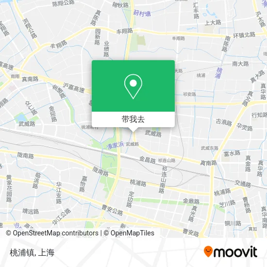 桃浦镇地图