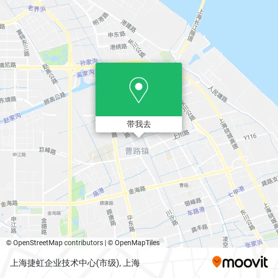 上海捷虹企业技术中心(市级)地图