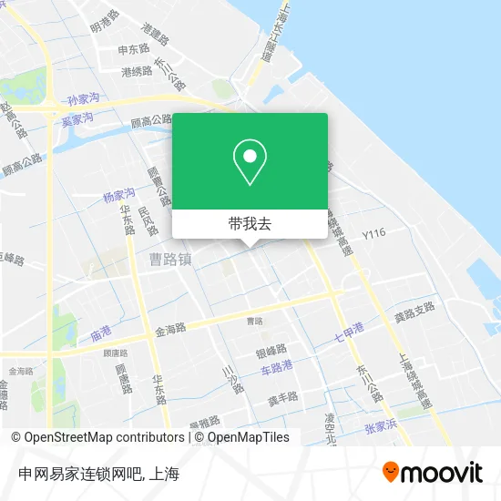 申网易家连锁网吧地图