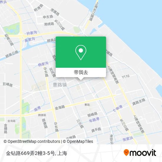 金钻路669弄2幢3-5号地图