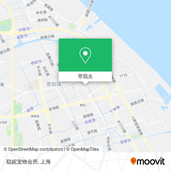 聪妮宠物会所地图