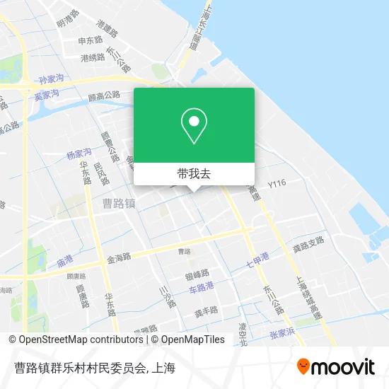 曹路镇群乐村村民委员会地图