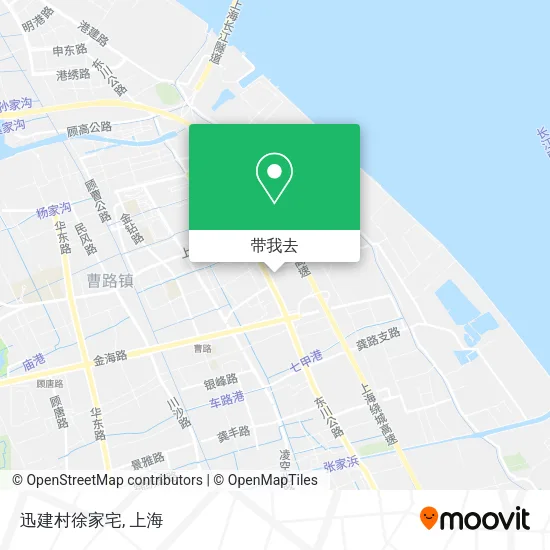 迅建村徐家宅地图