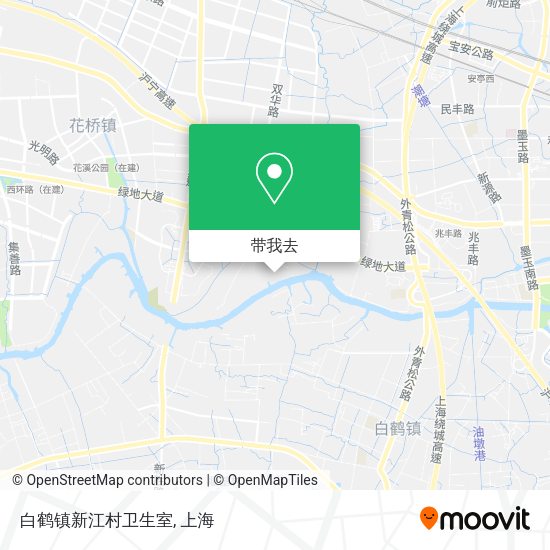 白鹤镇新江村卫生室地图