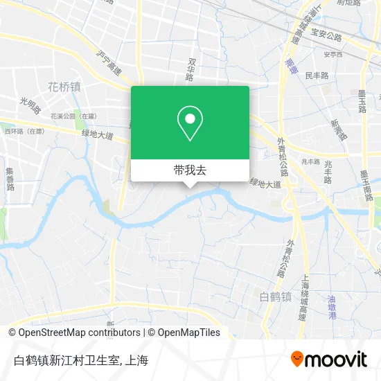 白鹤镇新江村卫生室地图