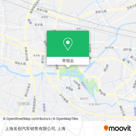 上海名创汽车销售有限公司地图