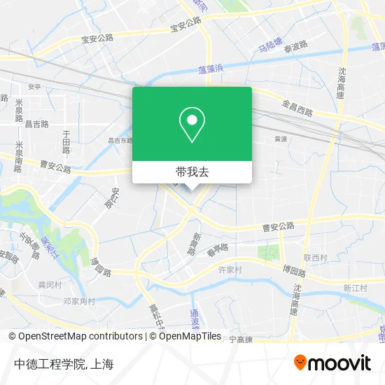 中德工程学院地图