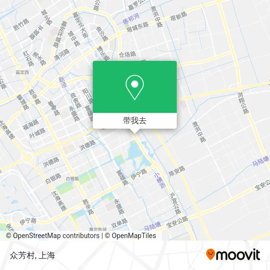 众芳村地图