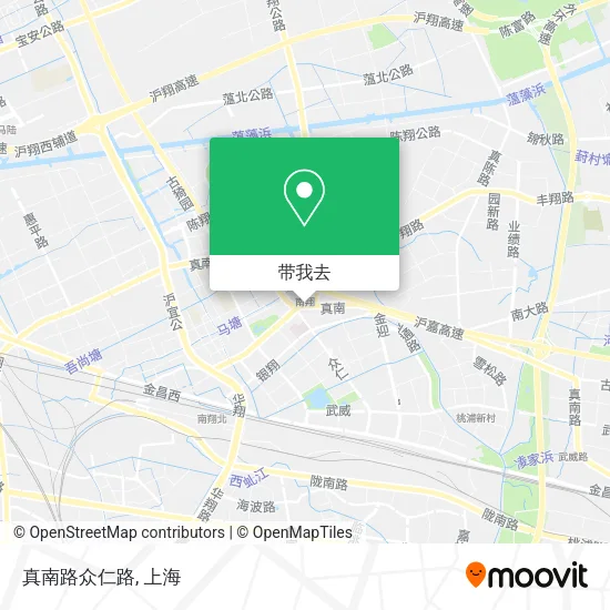真南路众仁路地图