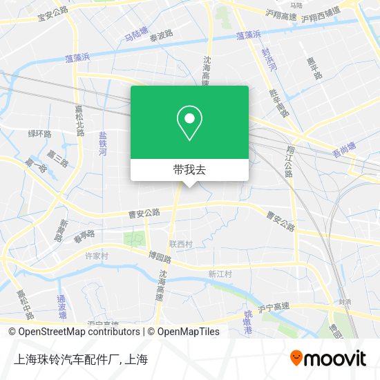 上海珠铃汽车配件厂地图