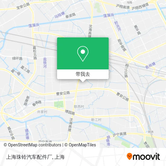 上海珠铃汽车配件厂地图