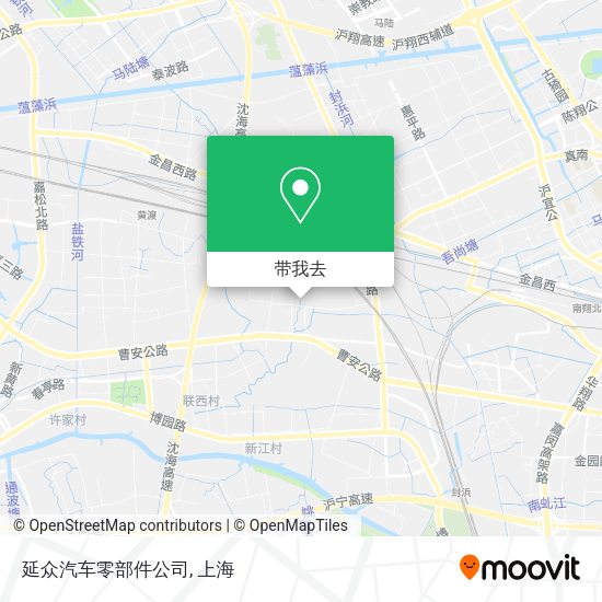 延众汽车零部件公司地图
